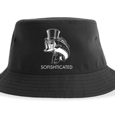 Funny Fancy Sofishticated Sustainable Bucket Hat