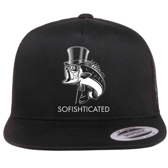 Funny Fancy Sofishticated Flatbill Hat