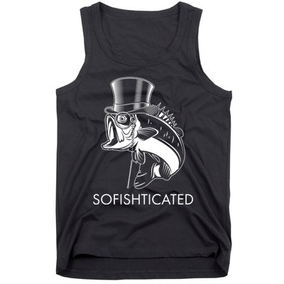 Funny Fancy Sofishticated Tank Top