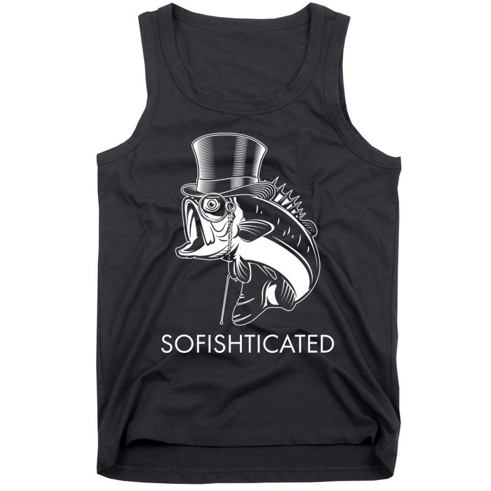 Funny Fancy Sofishticated Tank Top