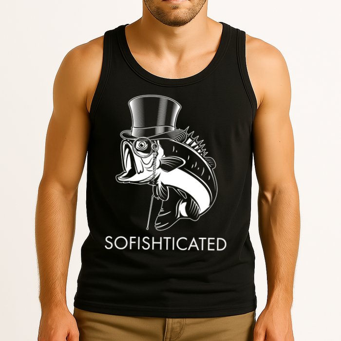 Funny Fancy Sofishticated Tank Top