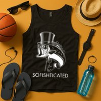 Funny Fancy Sofishticated Tank Top