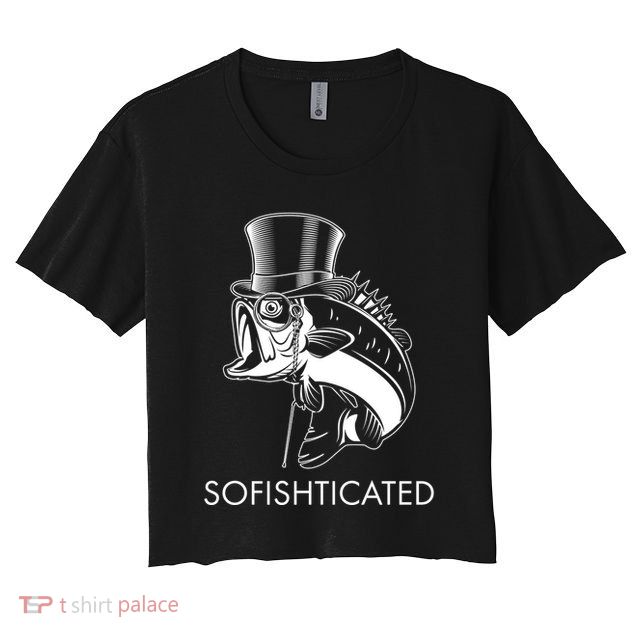 Funny Fancy Sofishticated Crop Top
