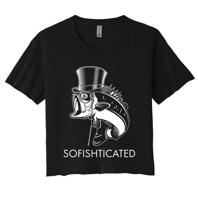 Funny Fancy Sofishticated Crop Top