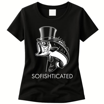 Funny Fancy Sofishticated Womens T-Shirt