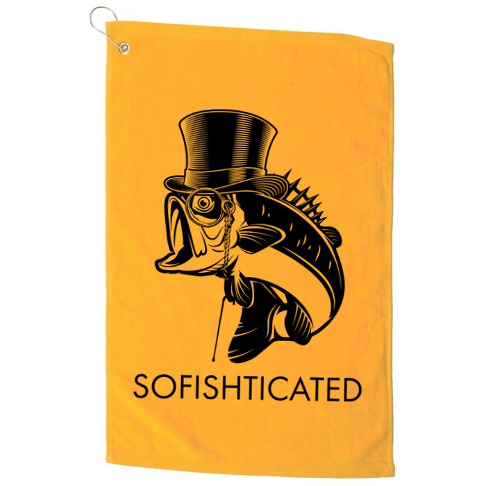 Funny Fancy Sofishticated Golf Towel