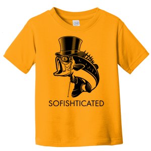 Funny Fancy Sofishticated Toddler T-Shirt