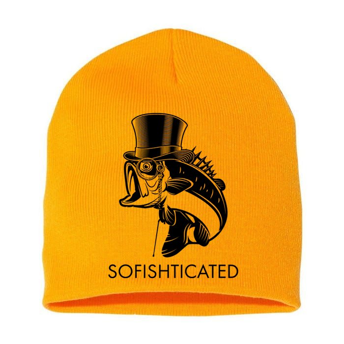Funny Fancy Sofishticated Short Acrylic Beanie