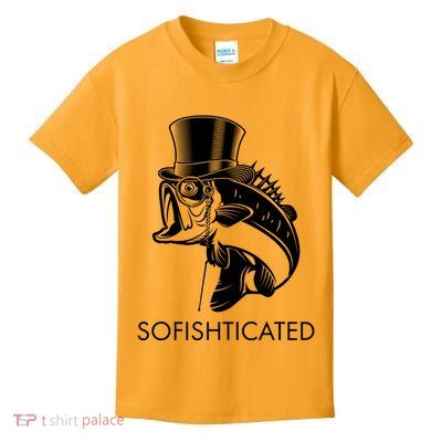 Funny Fancy Sofishticated Kids T-Shirt