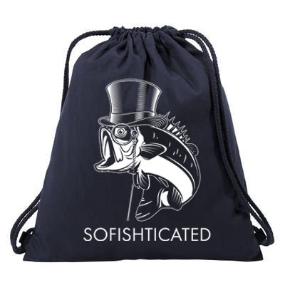 Funny Fancy Sofishticated Drawstring Bag