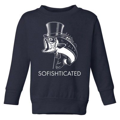 Funny Fancy Sofishticated Toddler Sweatshirt