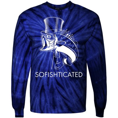 Funny Fancy Sofishticated Tie-Dye Long Sleeve Shirt