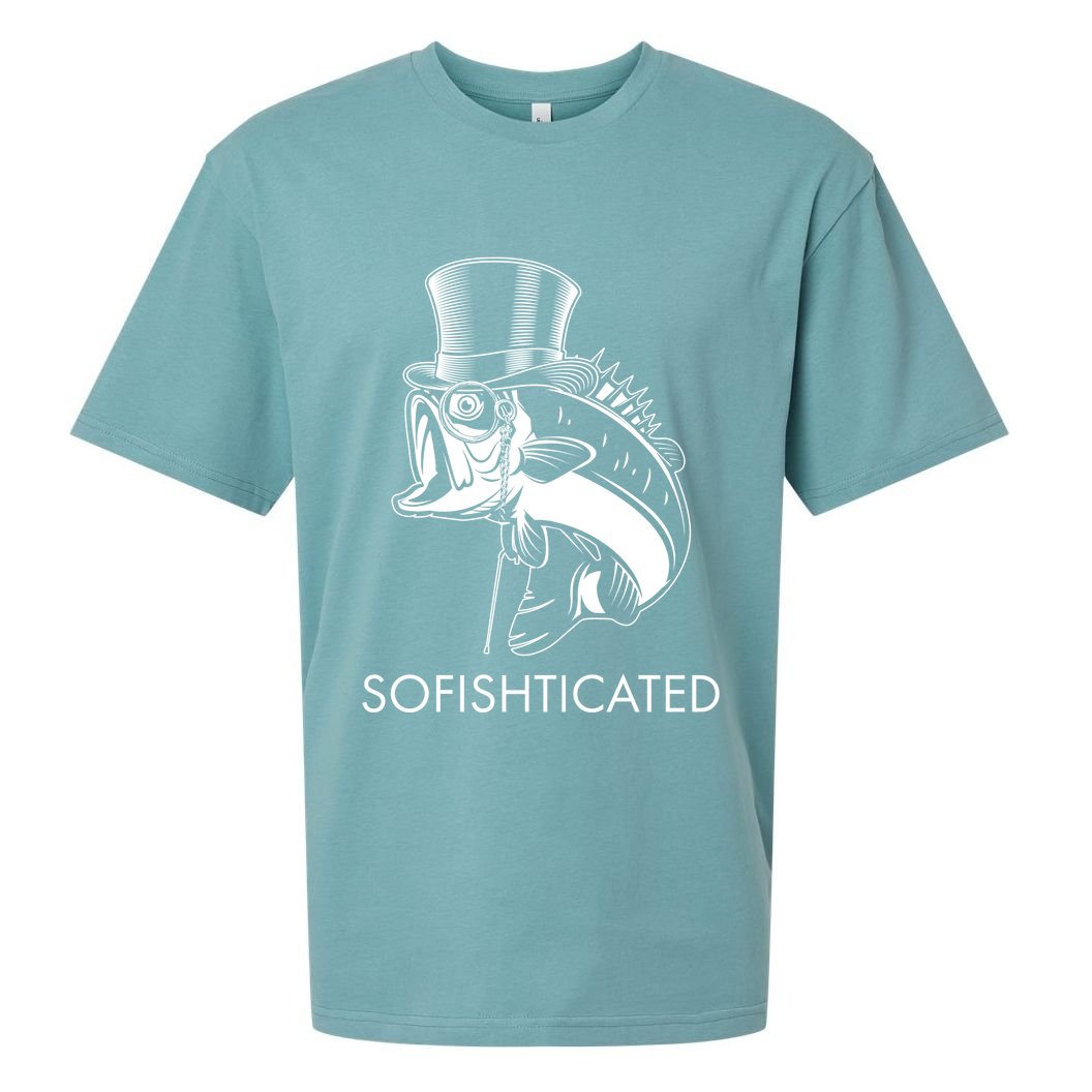 Funny Fancy Sofishticated Sueded Cloud Jersey T-Shirt