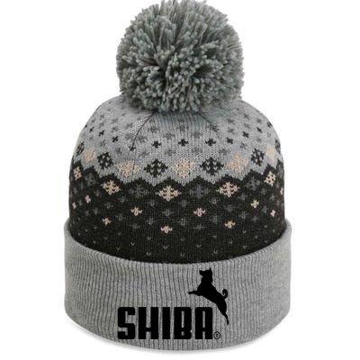 Forever Faster Shiba The Baniff Cuffed Pom Beanie