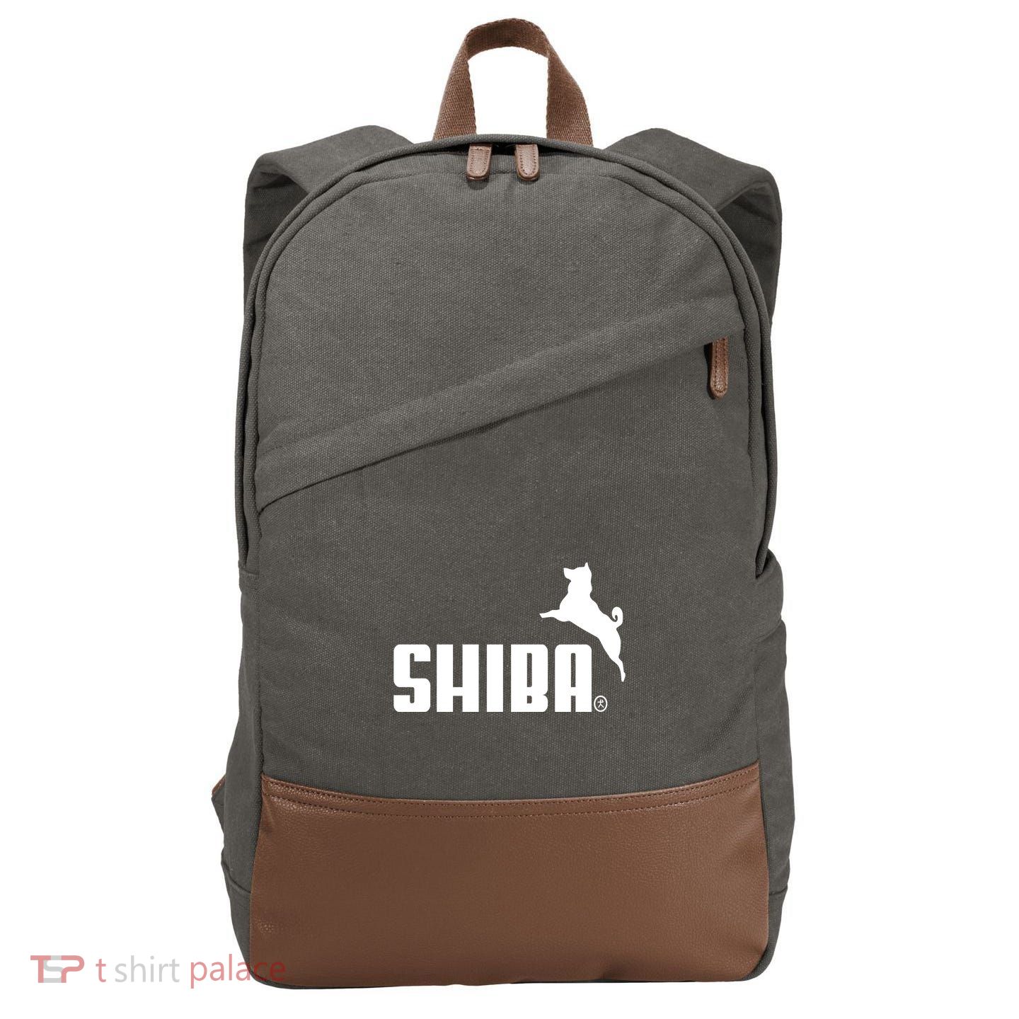 Forever Faster Shiba Cotton Canvas Backpack