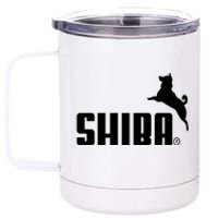 Forever Faster Shiba 12 oz Stainless Steel Tumbler Cup