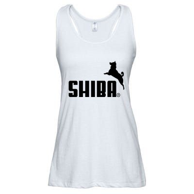 Forever Faster Shiba Ladies Essential Flowy Tank