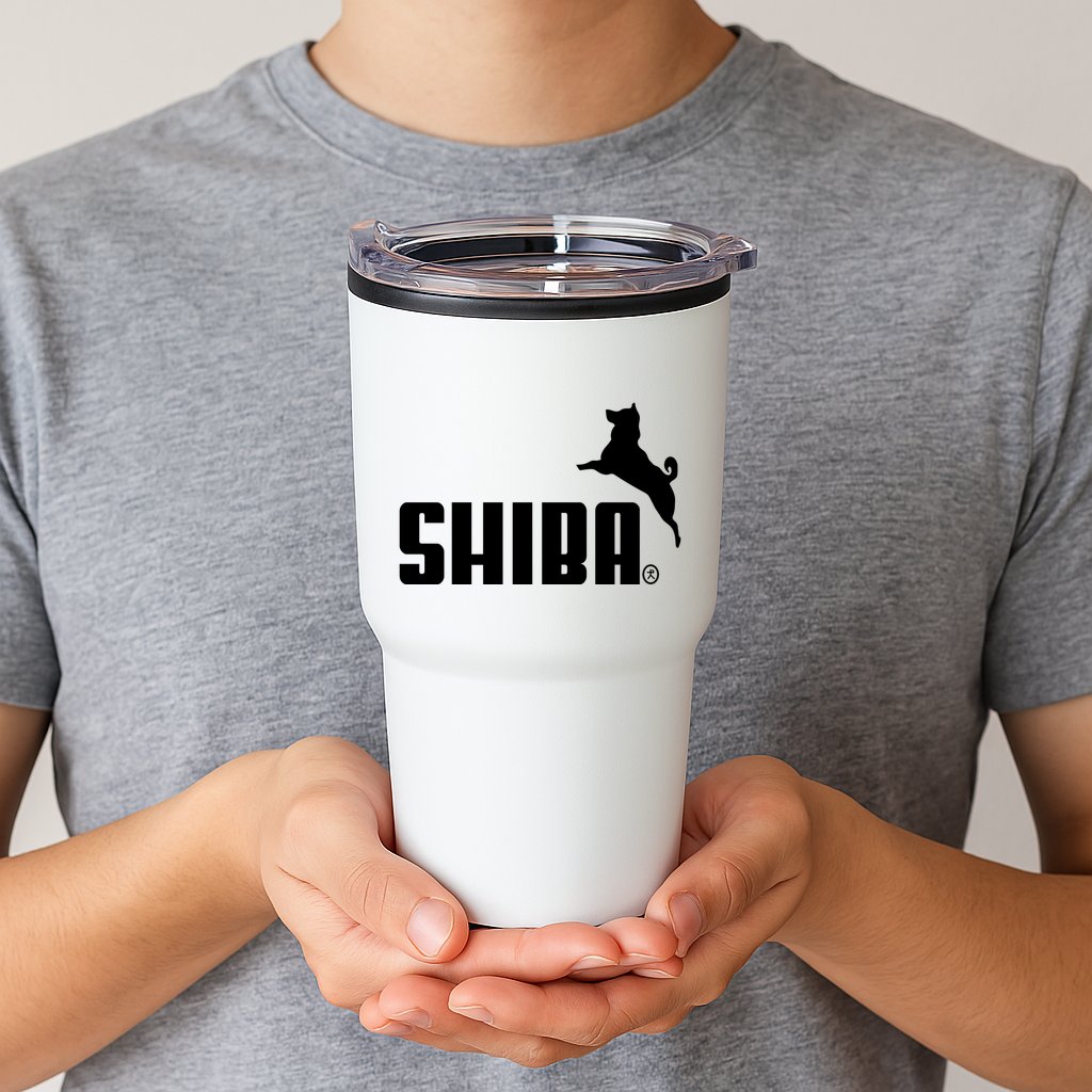 Forever Faster Shiba Tumbler