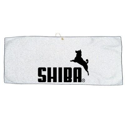 Forever Faster Shiba Large Microfiber Waffle Golf Towel