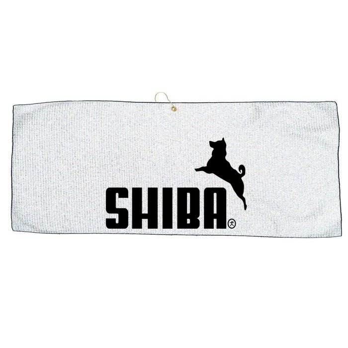 Forever Faster Shiba Large Microfiber Waffle Golf Towel