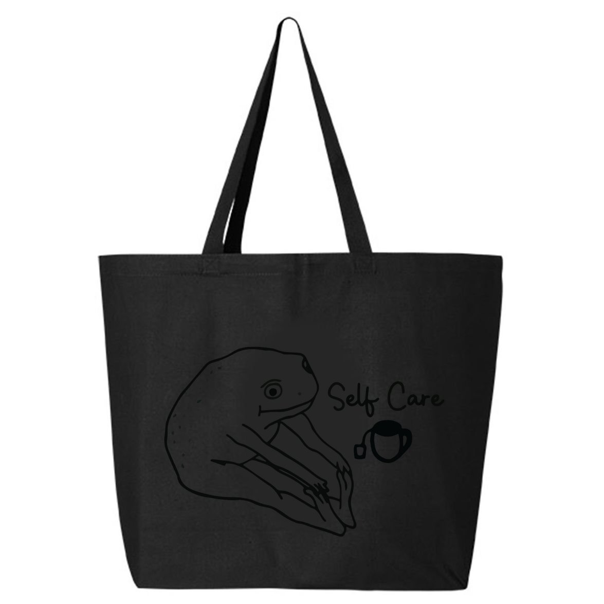 Funny Frog Self Care Retro 25L Jumbo Tote