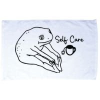 Funny Frog Self Care Retro Microfiber Hand Towel