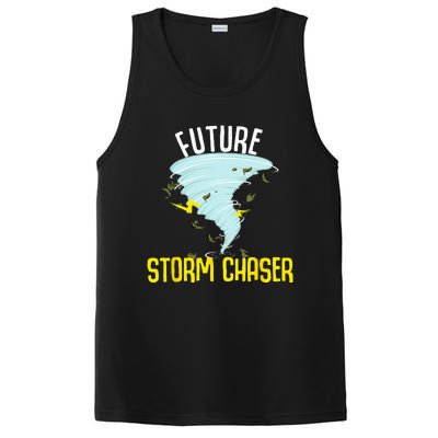 Funny Future Storm Gift For Chaser Meteorologist PosiCharge Competitor Tank