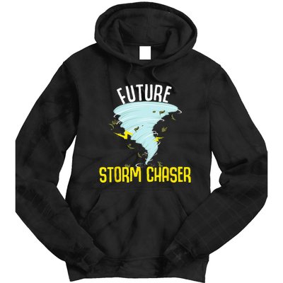 Funny Future Storm Gift For Chaser Meteorologist Tie Dye Hoodie