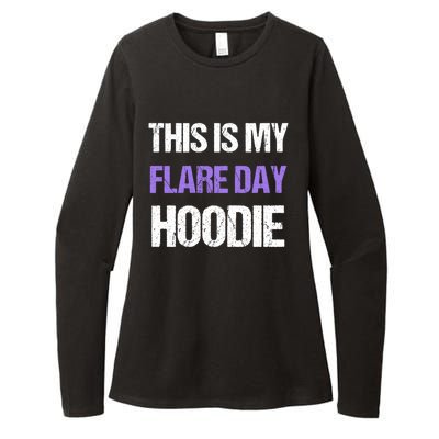 Funny Fibro Spoonie Design Fibromyalgia This Is My Flare Day Gift Womens CVC Long Sleeve Shirt