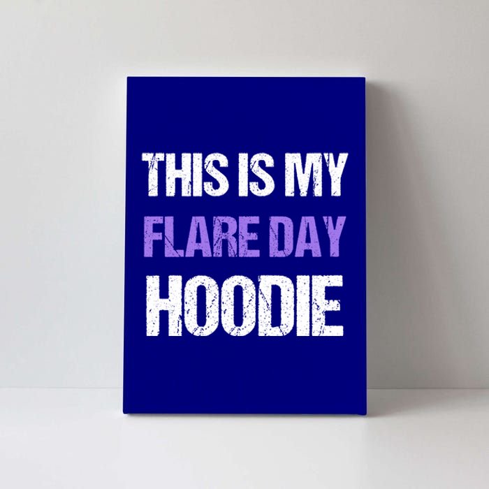 Funny Fibro Spoonie Design Fibromyalgia This Is My Flare Day Gift Canvas