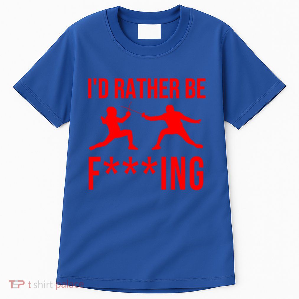 Funny Fencing Sport Gift Cute Fencers Fighters Meaningful Gift Tall T-Shirt