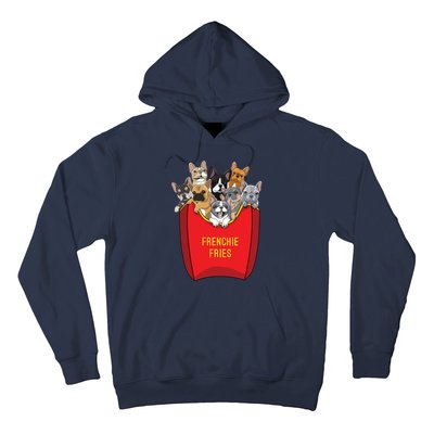 Frenchie Fries Shirts French Bulldog Dog Mom Dog Dad Cute Hoodie