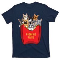 Frenchie Fries Shirts French Bulldog Dog Mom Dog Dad Cute T-Shirt