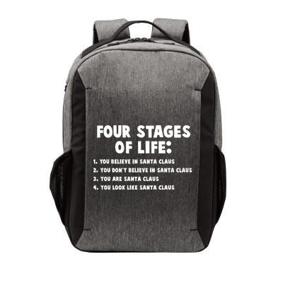 Funny Four Stages Of Life Vector Backpack