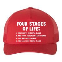 Funny Four Stages Of Life Yupoong Adult 5-Panel Trucker Hat