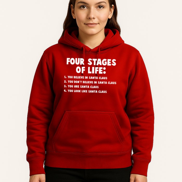 Funny Four Stages Of Life Hoodie