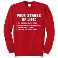 Funny Four Stages Of Life Sweatshirt