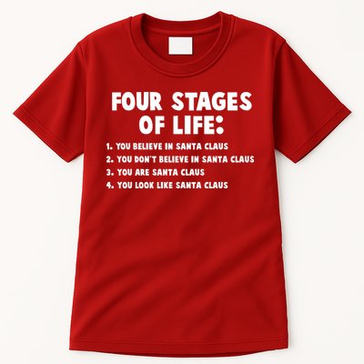 Funny Four Stages Of Life Tall T-Shirt