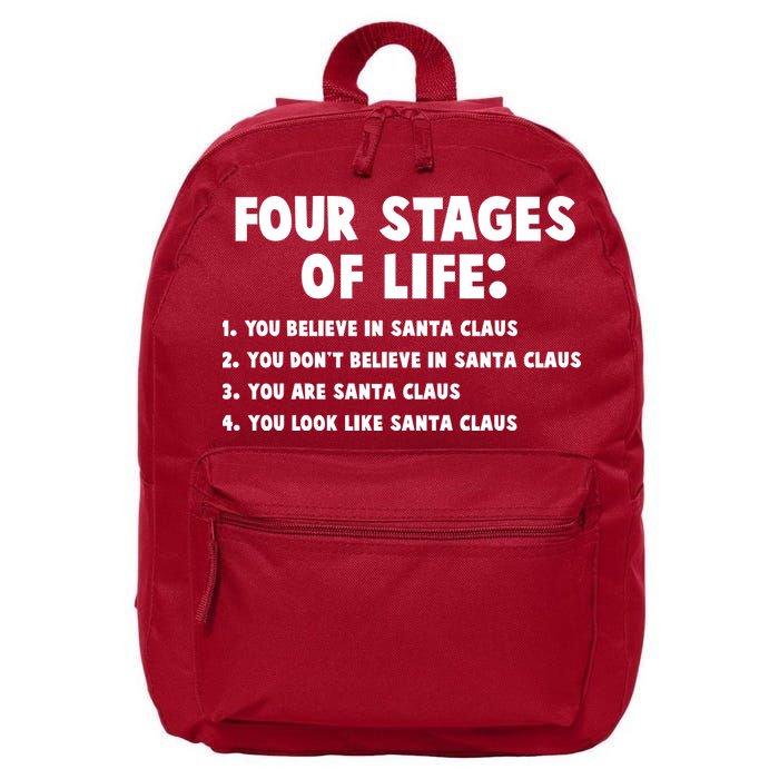 Funny Four Stages Of Life 16 in Basic Backpack