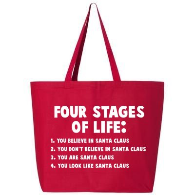 Funny Four Stages Of Life 25L Jumbo Tote