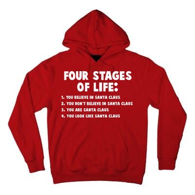 Funny Four Stages Of Life Tall Hoodie