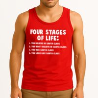 Funny Four Stages Of Life Tank Top