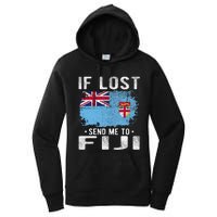 Fiji Flag Souvenir If Lost Send Me To Fiji Women's Pullover Hoodie