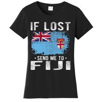 Fiji Flag Souvenir If Lost Send Me To Fiji Women's T-Shirt