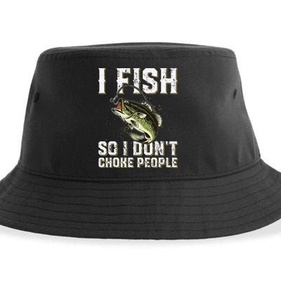 Funny Fishing Saying Sustainable Bucket Hat