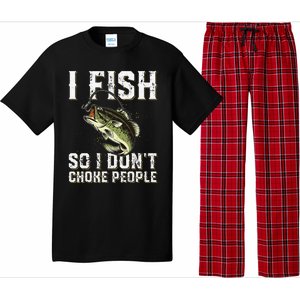 Funny Fishing Saying Pajama Set