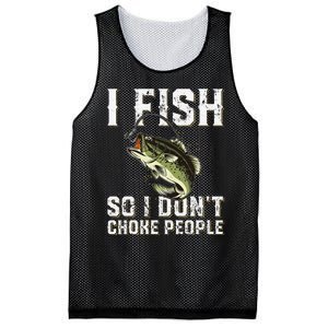 Funny Fishing Saying Mesh Reversible Basketball Jersey Tank