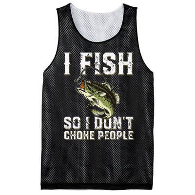 Funny Fishing Saying Mesh Reversible Basketball Jersey Tank