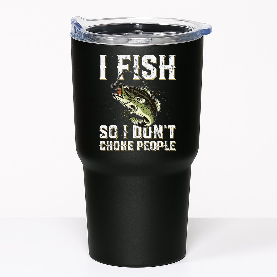 Funny Fishing Saying Tumbler