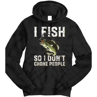 Funny Fishing Saying Tie Dye Hoodie